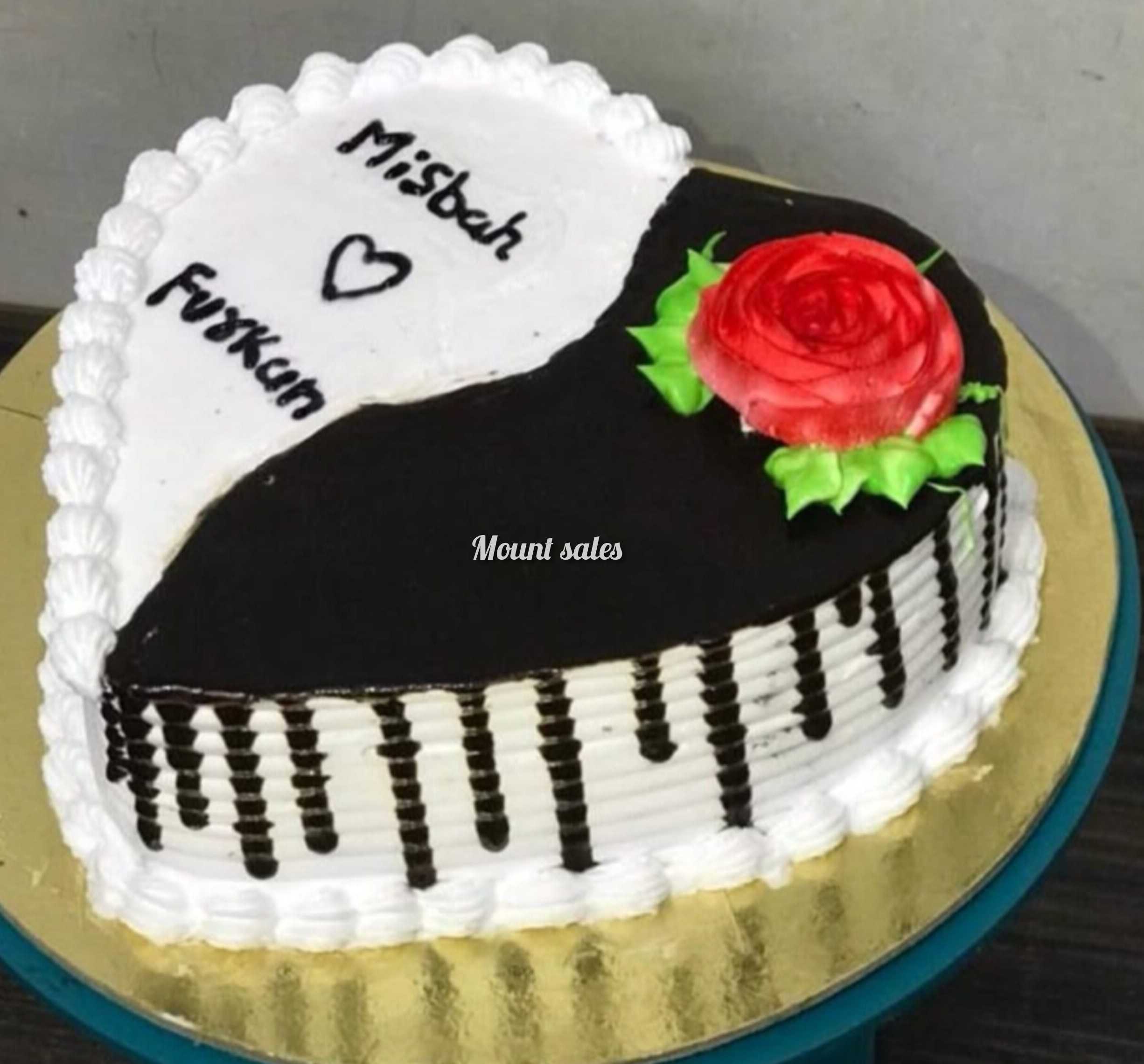 Premium RED N White Velvet Cake